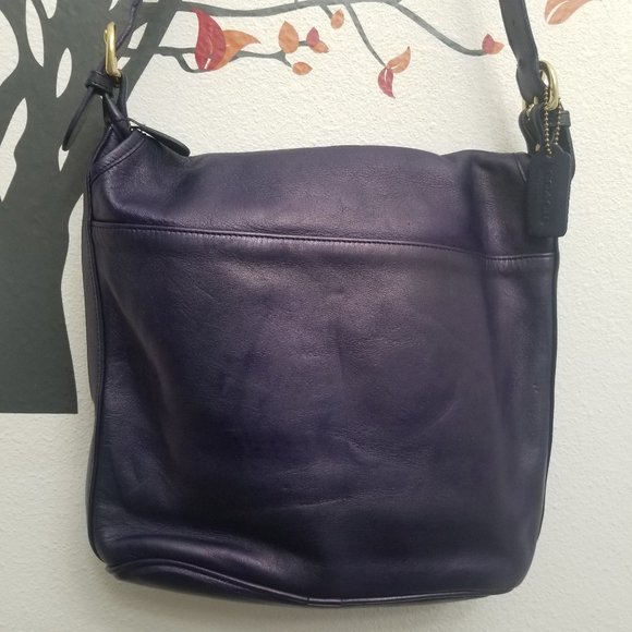 Coach Crossbody Bag in Dark Purple - Picture 7 of 13